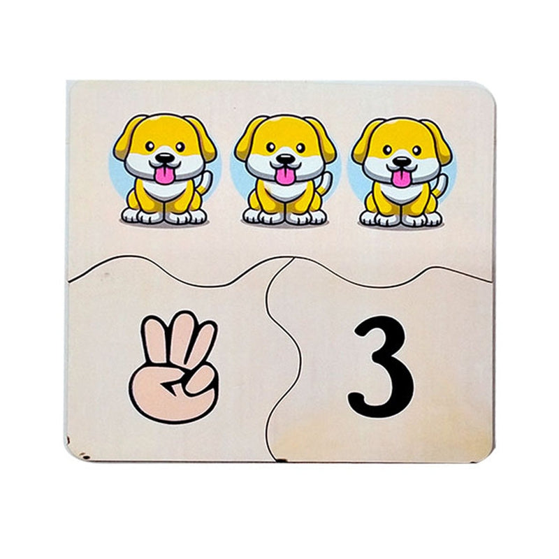 Numbers Matching Puzzle