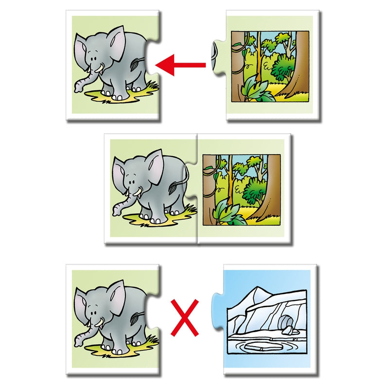 Animal Homes Early Learning Puzzle