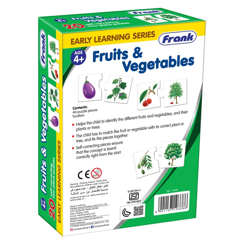 Fruits & Vegetables Early Learning Puzzle