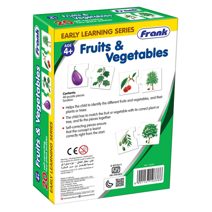 Fruits & Vegetables Early Learning Puzzle