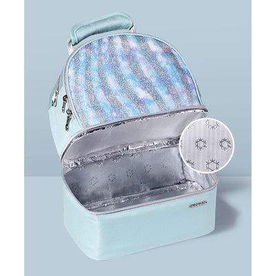 Insulated Lunch Bag Sparkle Blue