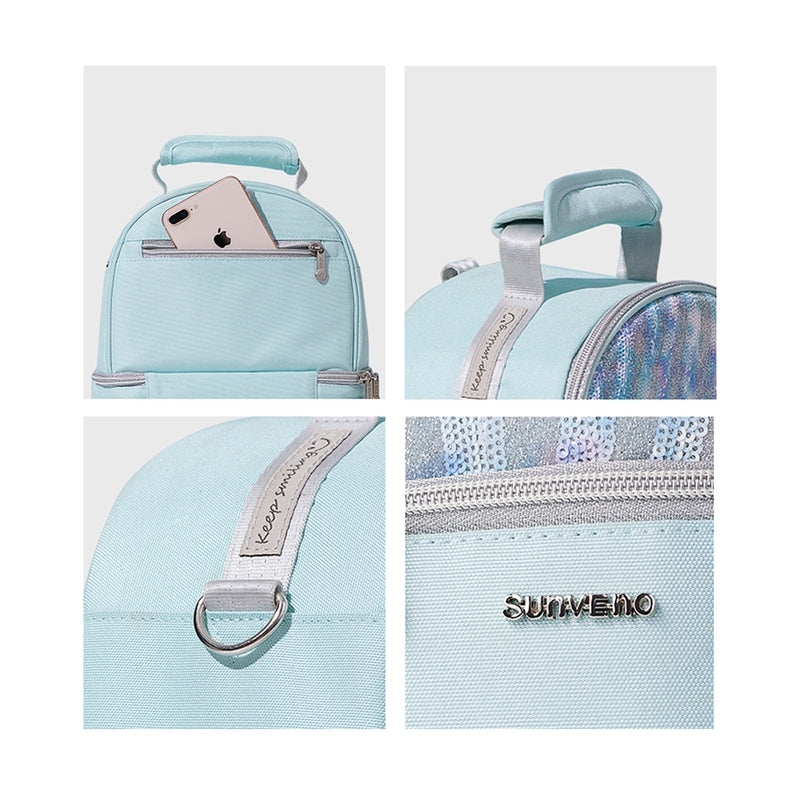 Insulated Lunch Bag Sparkle Blue