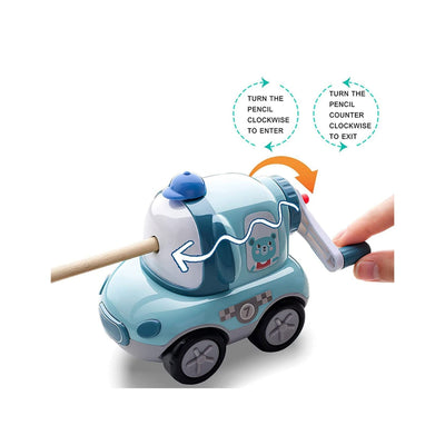 Mini Car On Wheels Manual Pencil Sharpener