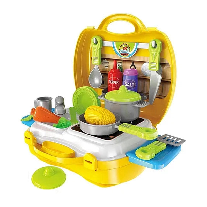 Kitchen Cooking Suitcase Set of 26