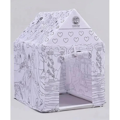 Ratna's Original Princess Theme Washable & Reusable Colouring Hut | Licensed Disney Toy