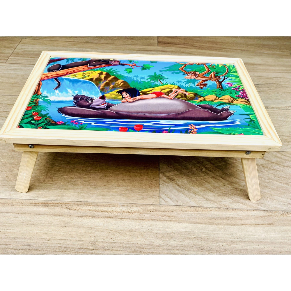 Wooden Printed Study Table (comes with different prints)