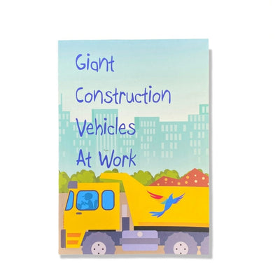 Transport Story Box ( 1 Story Book on Construction Vehicles + 1 Follow-up Activity )