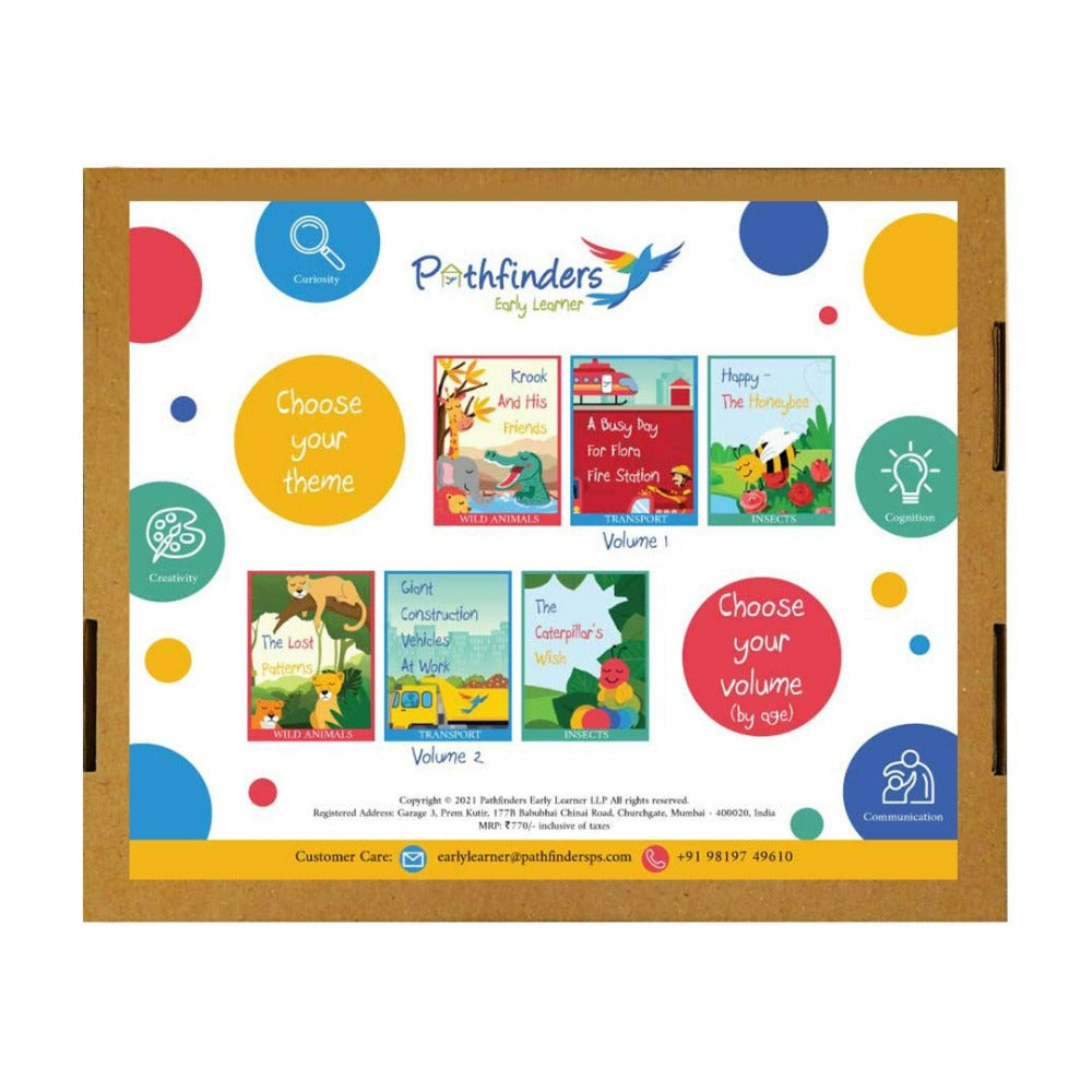 2 Story Books on Fire Station & Friendship and 2 Follow-up Activities (2-5 Years)