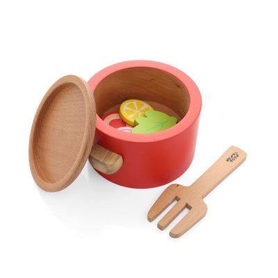 Kitchen Play Set | Beech Wood Cooking Set (9 Pcs)