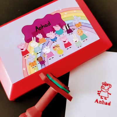 Personalised Stamp - Peppa Pig Multicolour (COD Not Available)