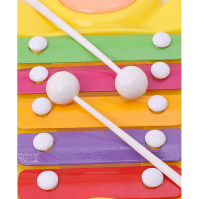 Pull Along Butterfly Xylophone with Shape Sorter Yellow