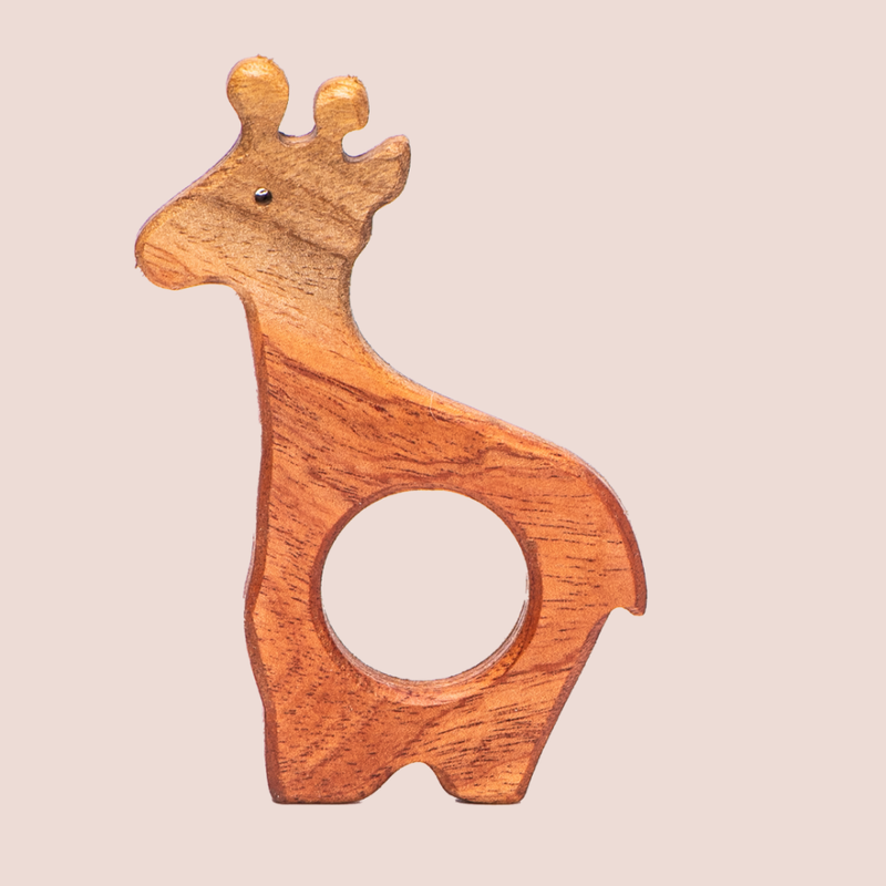 Neem Teether (Giraffe & Hippo)