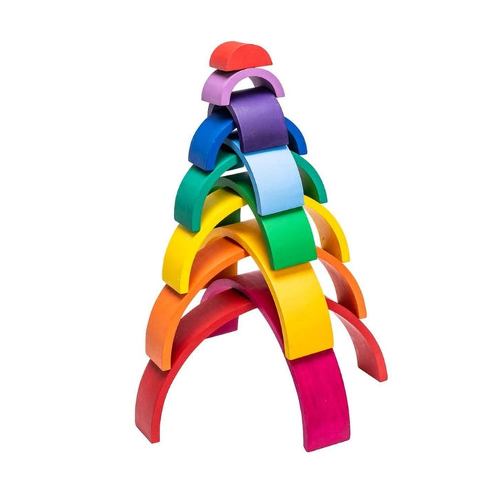 12 Pieces Rainbow Stacker (1-3 Years)