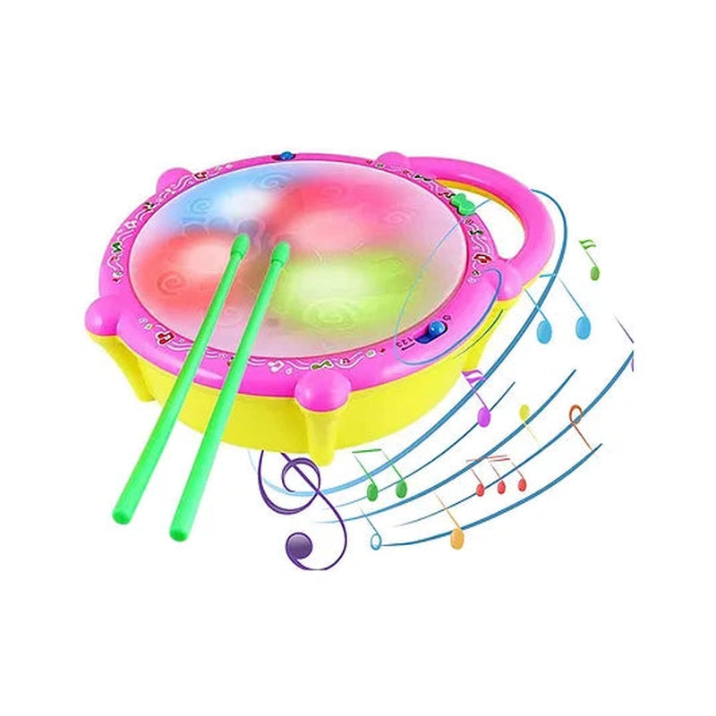 Musical Flash Drum with Light and Music