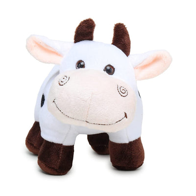 Plush Cow Soft Toy White