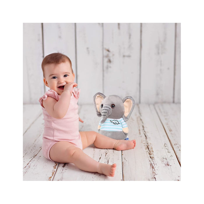 Grey Elephant Plush Toy (6 Months - 7 Years)