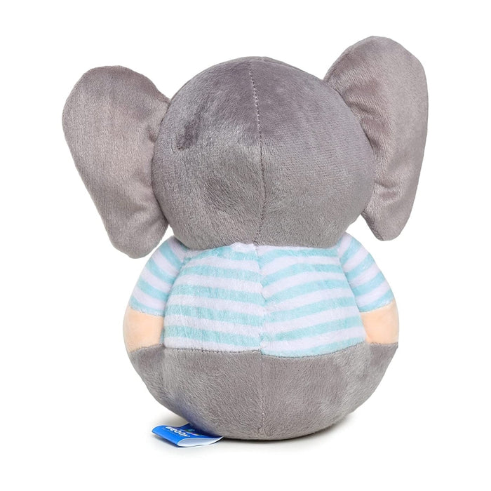 Elephant Plush Toy Grey Green