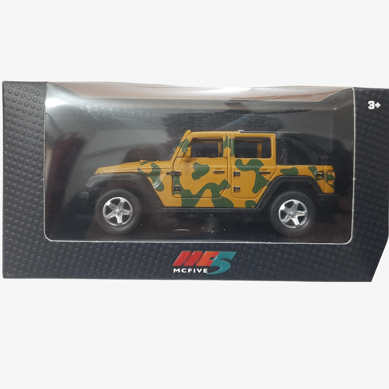 Metal Cars Die Cast Car | 1981 Die-Cast Metal (Yellow Small Jeep Die-Cast)