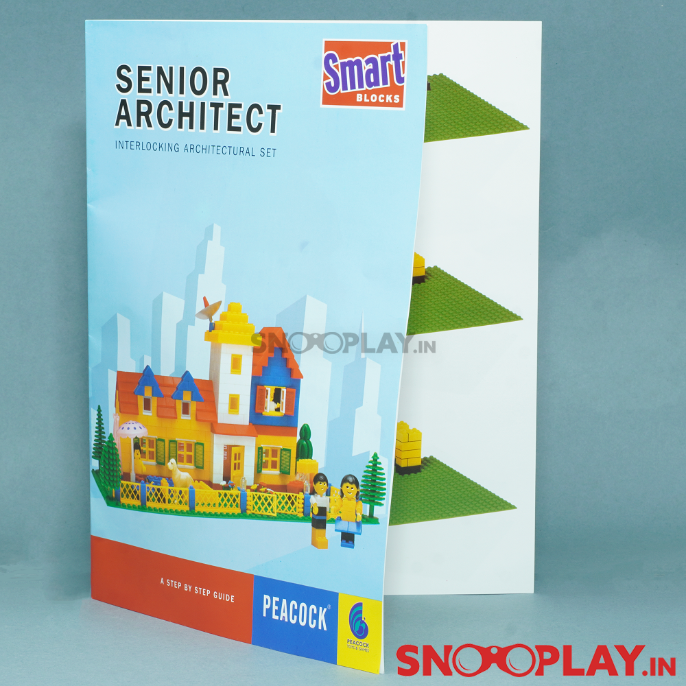 Senior Architect Building Block Game - 610 Pieces (6-10 Years)