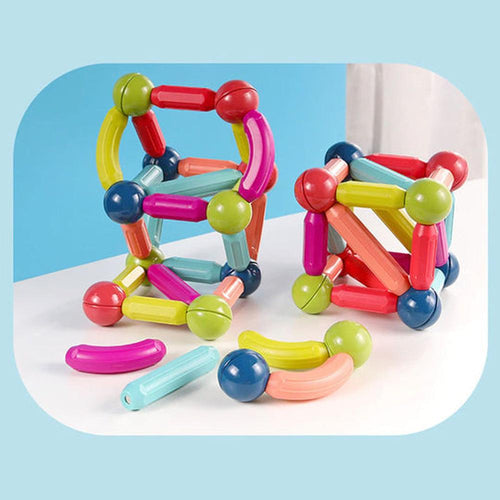 Kidology Magnetic Sticks Building Blocks Learning Toy