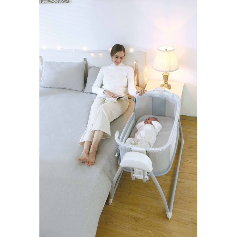Deluxe 4 in 1 Bassinet  - White (COD Not Available)