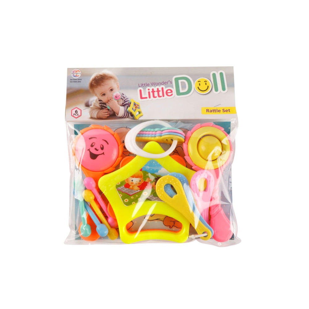 Little Doll Rattle Set (6 pieces)