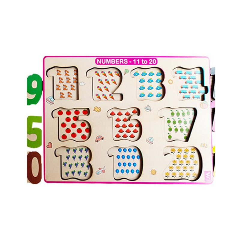 Numbers 11-20 Peg Board Puzzle with counting inside tray (copy)