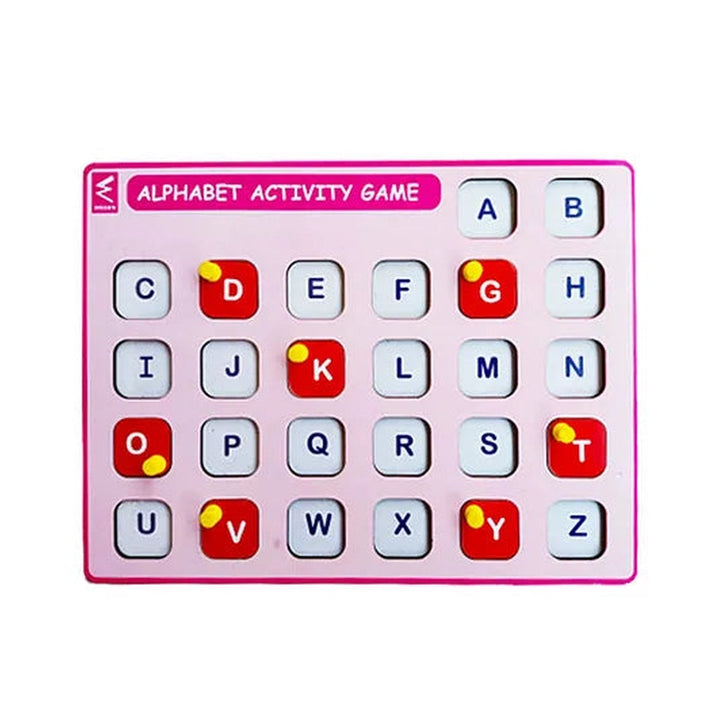 Alphabet Activity Game Peg Puzzle (26 Pieces)