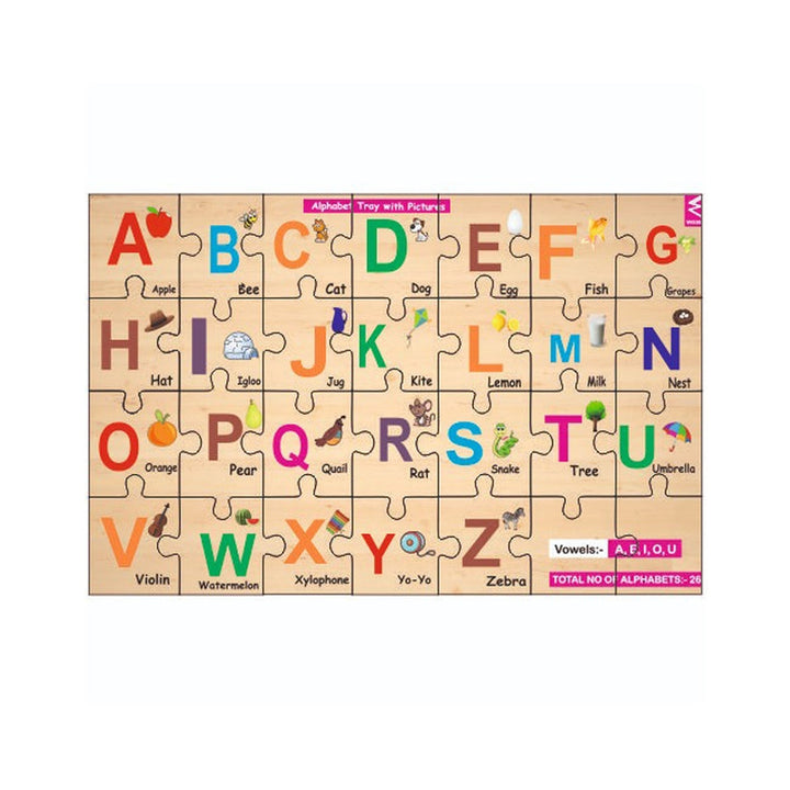 Alphabet A-Z Puzzle (26 Pcs)