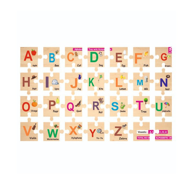 Alphabet A-Z Puzzle (26 Pcs)