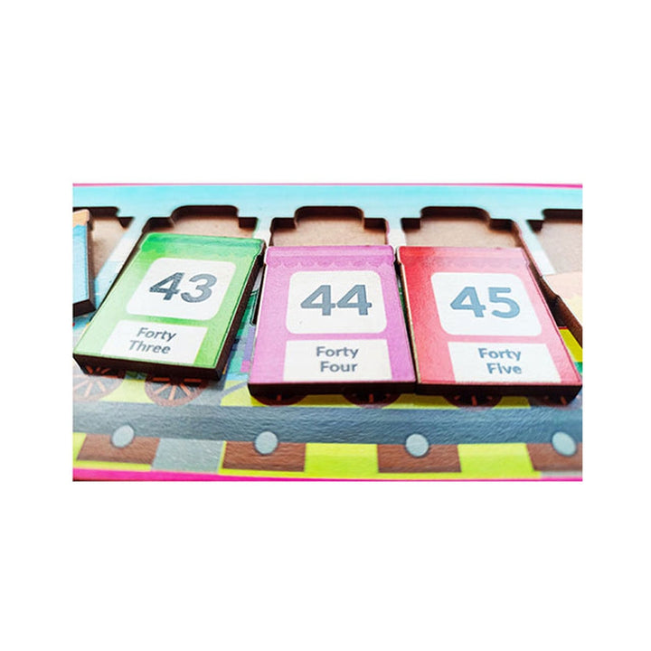 Train Sequencing Puzzle Set of 3 (31-50 Number)