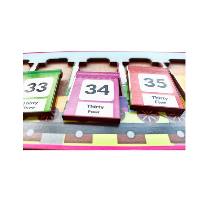 Train Sequencing Puzzle Set of 3 (31-50 Number)