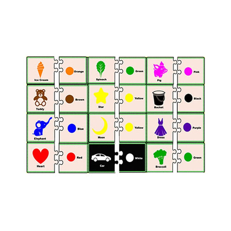 Colour Matching Puzzle- Medium Level (Pieces- 36)