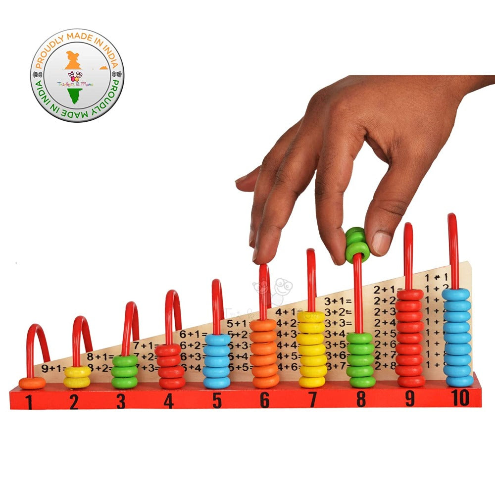 Calculation Shelf Wooden Abacus for Children