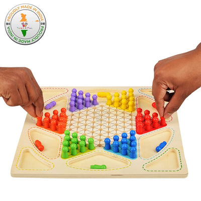 Chinese Checker Board & Ludo 2 in 1