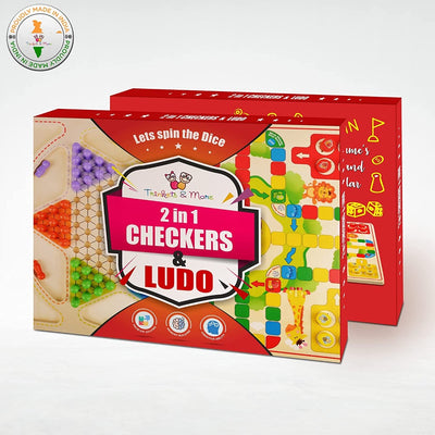 Chinese Checker Board & Ludo 2 in 1