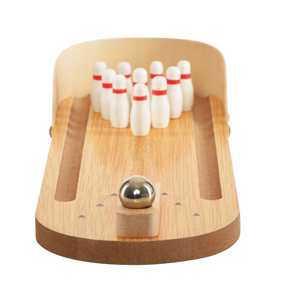 Miniature Wooden Bowling Ball Game (6 Years till Grown Ups)