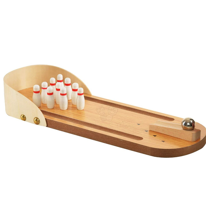 Miniature Wooden Bowling Ball Game (6 Years till Grown Ups)