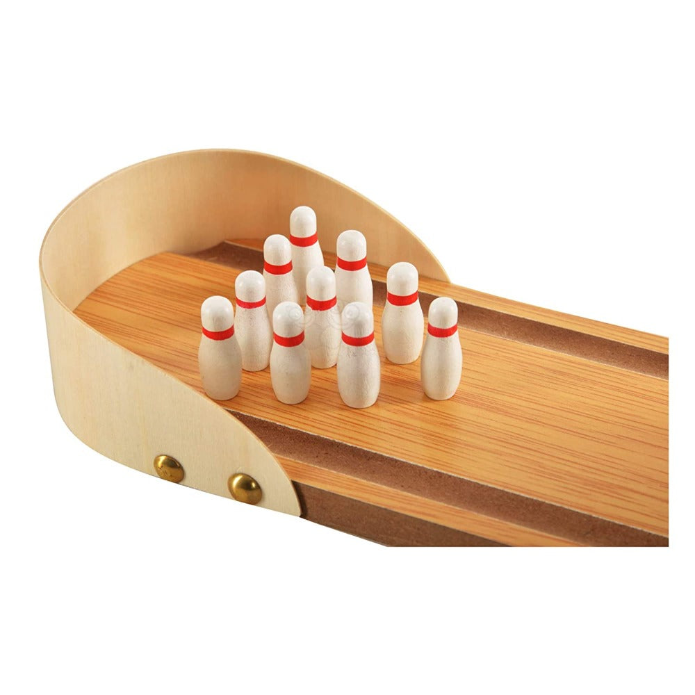 Miniature Wooden Bowling Ball Game (6 Years till Grown Ups)