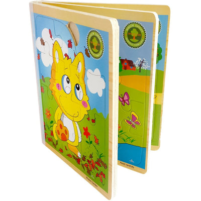 6 in 1 3D Book Jigsaw Puzzle for Children