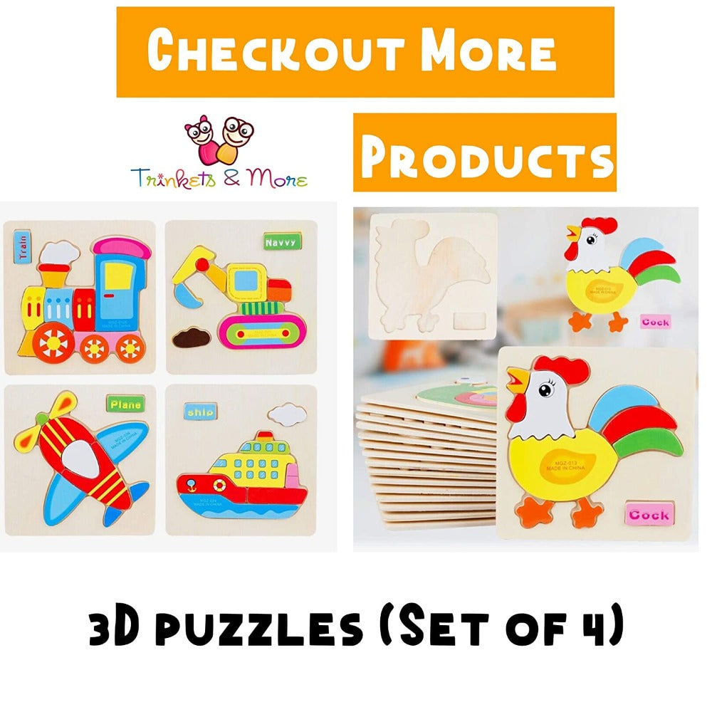 6 in 1 3D Book Jigsaw Puzzle for Children