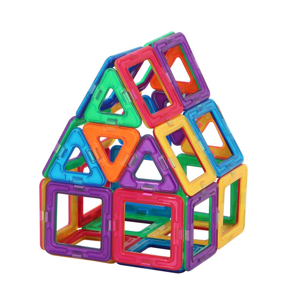 3D Premium Magnetic Magna Blocks (68 Pieces)