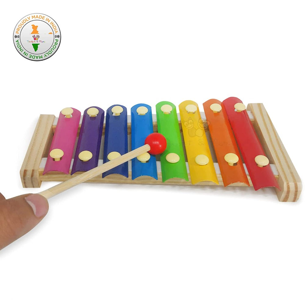 Xylophone for Kids (Big Size) Wooden Musical Instruments Toy (Pack of 2)