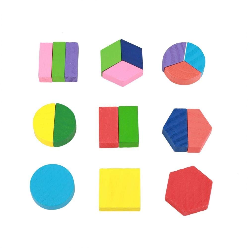 Geometry Shape Sorter Puzzle Boards Matching Jigsaw Building Blocks
