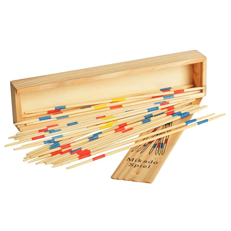 Mikado Wooden 31 Pick-Up Sticks Game for Adults and Kids (Pack of 1)