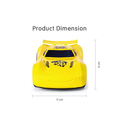 Speed Friction Car Yellow