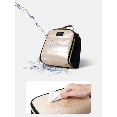 Thermal Insulated Lunch Bag / Milk Bag - Gold Large