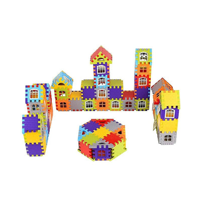 My House Building Blocks Set - 72 Pieces