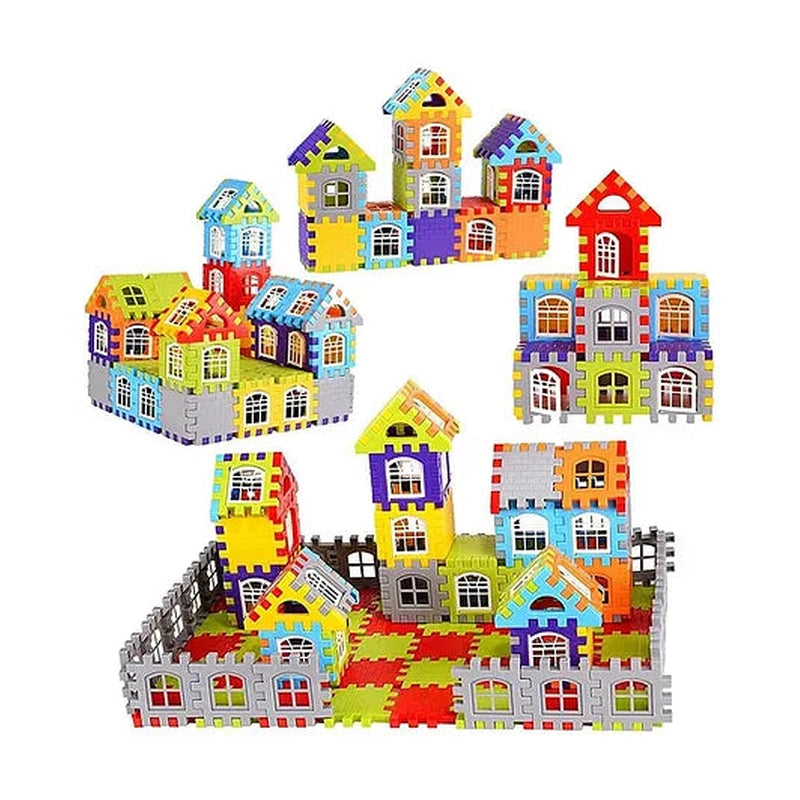 My House Building Blocks Set  - 108 Pieces