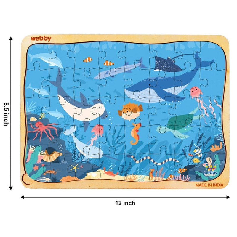 The Ocean Wooden Jigsaw Puzzle (40 Pieces)